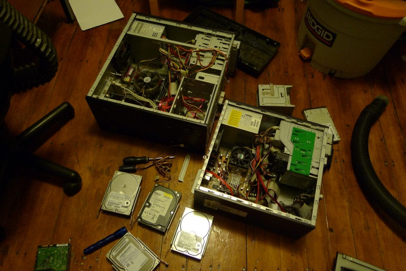 Swapping hardware between Freyja and Earlgrey
